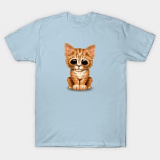 Cute Orange Tabby Kitten T-Shirt